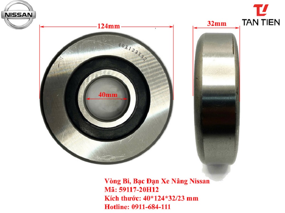 Vòng Bi Xe Nâng Nissan 59117-20H12